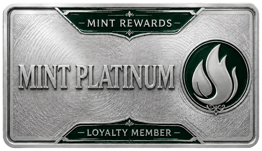 Mint Platinum loyalty member card