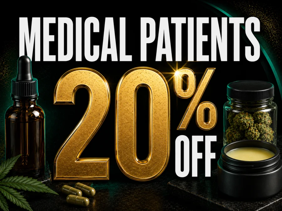 Medical patients receive 20 percent off